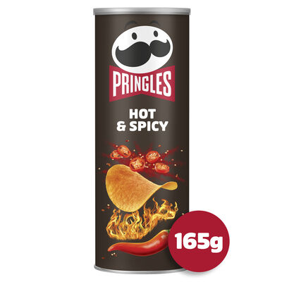 Snack de patata hot & spicy Pringles 165 g