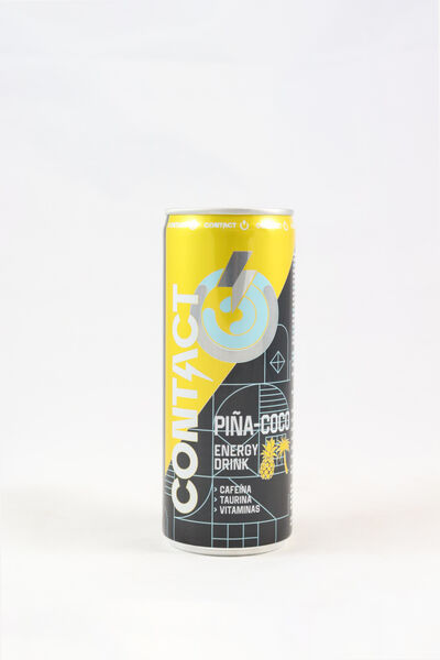 Bebida energética zero Contact 25cl piña coco