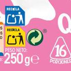 Queso fundido light en porciones Alipende 16 uds