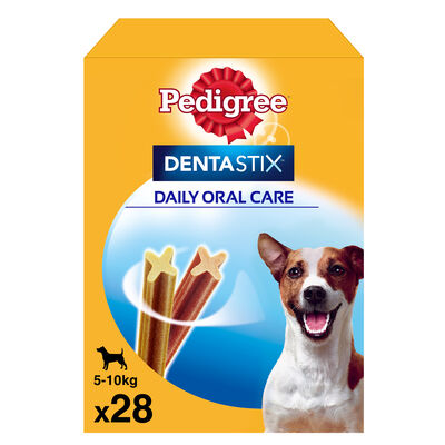 Pedigree Dentastix Snack Dental para la Higiene Oral de Perros Pequeños 4 x 28ud