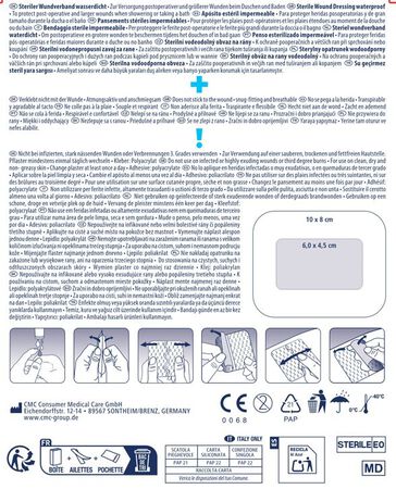 Ap&oacute;sitos Cosmoplast 5 uds impermeables aqua