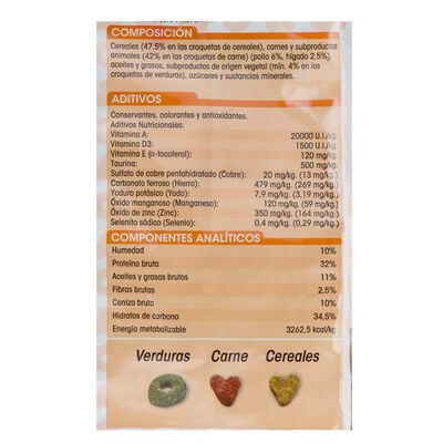 Alimento completo para gato Meque carne y verdura 2kg