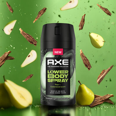 Desodorante spray todo el cuerpo con aroma a pera Axe 100 ml