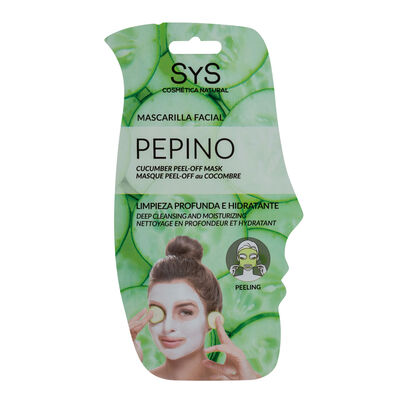Mascarilla facial Sys pepino hidratante