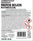 Ambientador minispray Lanta aparato + 3 recambios frutos rojos