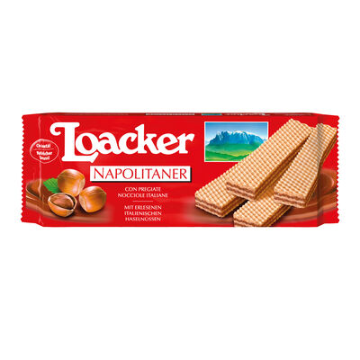Galletas de barquillo Family pack Napolitaner Loacker 90gr 
