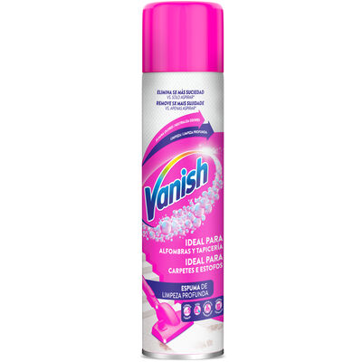 Quitamanchas Pretratante Alfombras y Tapicerías Vanish Oxi Action Powerfoam 600ml