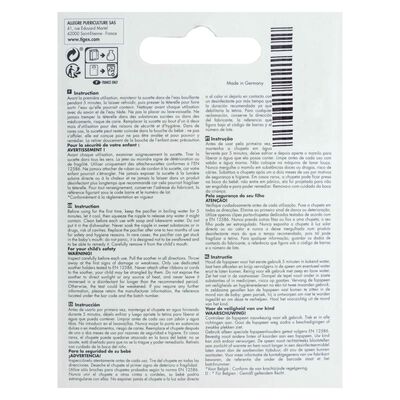 Chupete de silicona Tigex pack 2 desde 18 hasta 36 meses