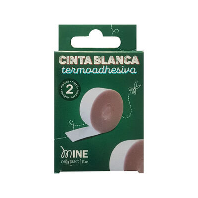 Cinta Termoadhesiva Mine 2M Blanca