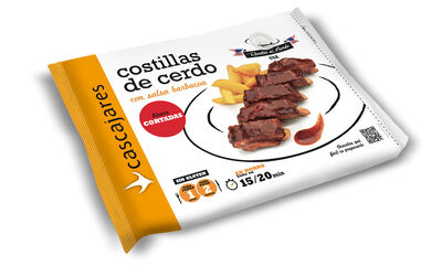 Costillas de cerdo con salsa barbacoa Cascajares 550g