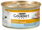 Comida húmeda gato Gourmet Gold mousse pescado 85g