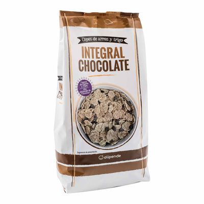 Cereales en copos integrales Alipende 500g de chocolate