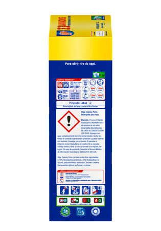 Detergente en polvo Wipp 33 lavados
