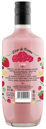 Licor Crema Fresa con tequila Brisamar 70cl