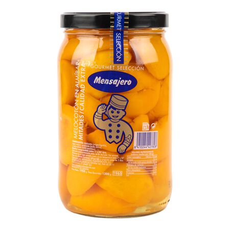Melocotón en almíbar Mensajero 1200g