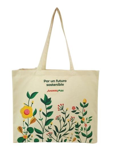 Bolsa reciclada RPET Ahorramas