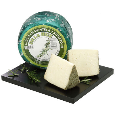 Queso curado manteca al romero La Huz