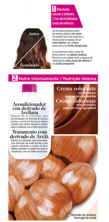 Tinte para el pelo sin amon&iacute;aco Casting Cr&egrave;me Gloss  n&ordm; 535 casta&ntilde;o caoba