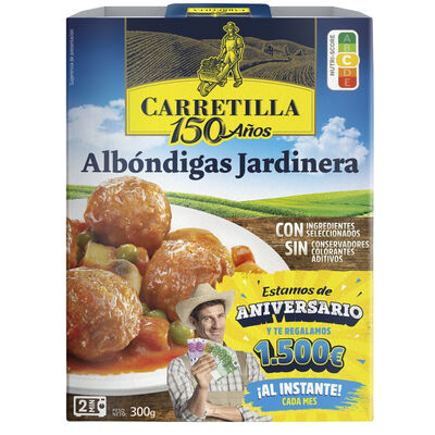 Albondigas a la jardinera Carretilla 300g
