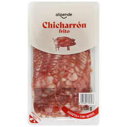 Chicharrones fritos en lonchas Alipende 150g