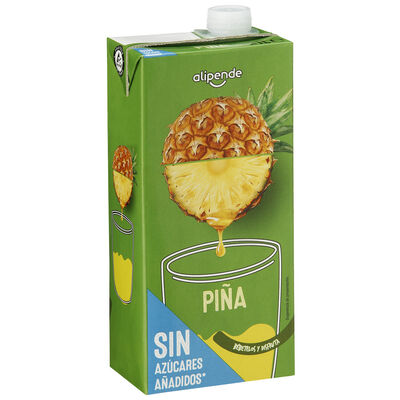 Bebida sin azúcar añadido Alipende 1L piña