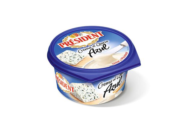 Queso crema de queso azul Président 125g