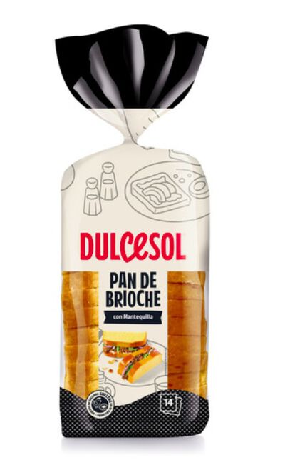 Pan de molde brioche Dulcesol 450 g