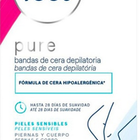 Banda de cera depilatoria Pure Veet 16 unidades corporal