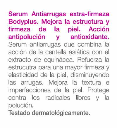 Serum facial antiarrugas Bodyplus 30 ml