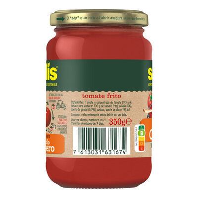 Tomate frito sin gluten Solis tarro de cristal 350g estilo casero