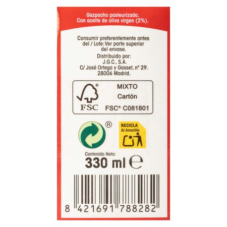 Gazpacho Alipende Pack 3 330ml