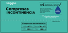 Compresa de incontinencia Bodyplus 10 unidades maxi