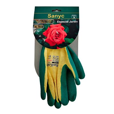 Guantes de jardiner&iacute;a Sanicen talla mediana