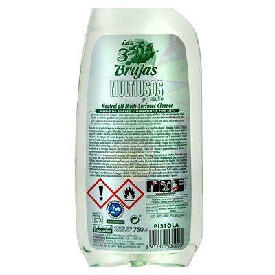Limpiador multiusos 3 brujas 750ml pistola pH