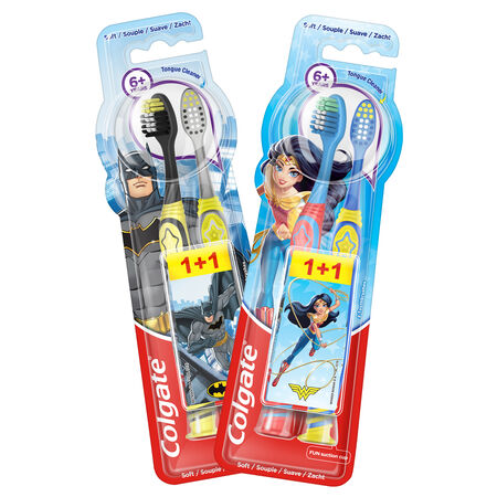 Cepillo dental infantil Colgate Smile 2 unidades +6 años
