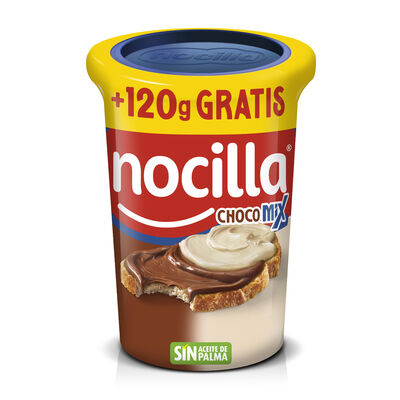 Crema de cacao chocomix Nocilla 610g + 120g gratis