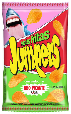 Patatas fritas sabor bbq picante Jumpers 110g