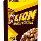 Cereales nestlé 400g Lion con caramelo y chocolate