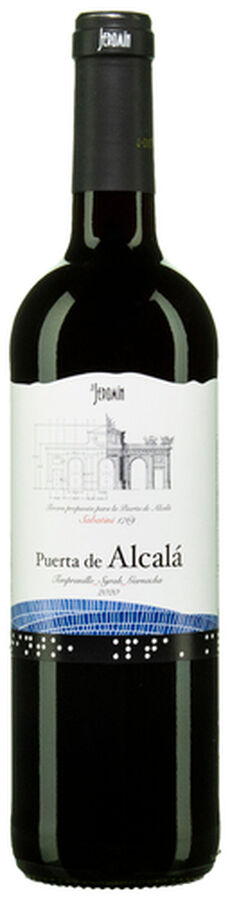 Vino tinto DO Madrid Puerta de Alcal&aacute; tempranillo