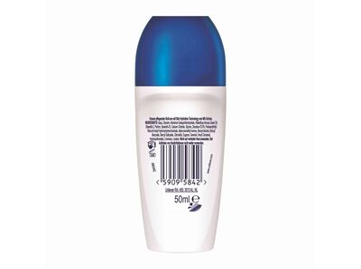 Desodorante en roll-on 0% Dove 50ml original