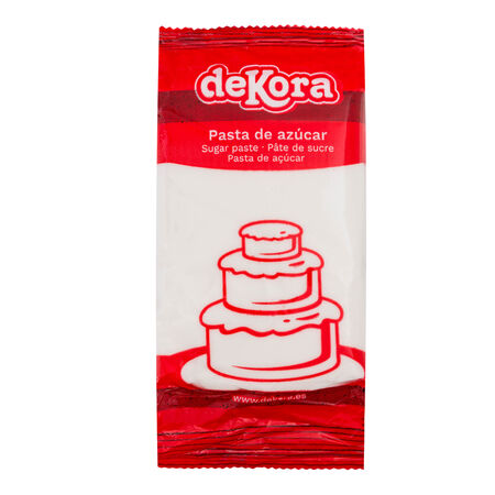 Pasta de azúcar Dekora 250g fondant blanco