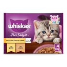 Comida para gatos pure delight Whiskas 4x85g