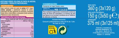 Aceitunas rellenas Alipende pack 3