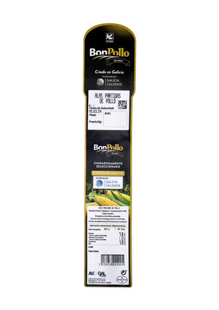 Alas de pollo partidas Bon Pollo 550g aproximadamente