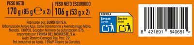 Filete de caballa Alipende pack-2 en escabeche