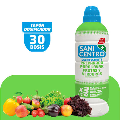 Desinfectante para lavar fruta-verdura Sanicentro 750ml