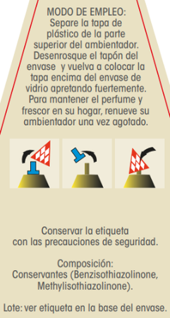 Ambientador tipo mecha Lanta Flor de cerezo