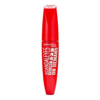 M&aacute;scara de pesta&ntilde;as Rimmel Scandal'eyes volume on demand 001 black