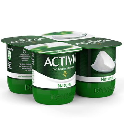 B&iacute;fidus Activia pack 4 natural