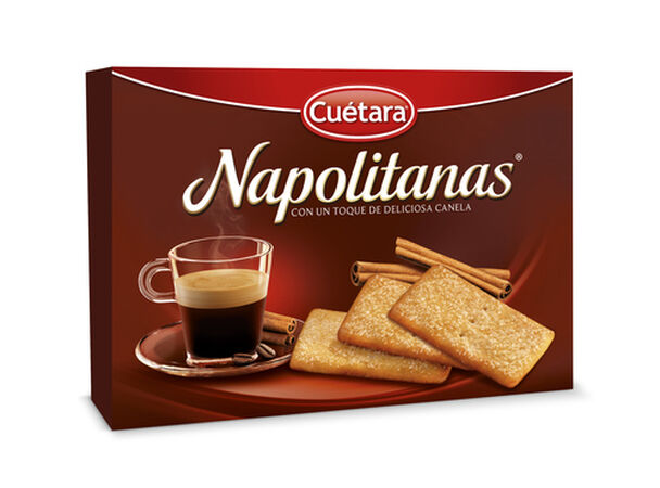 Galletas napolitanas con canela Cuétara 500g